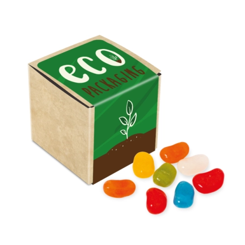 Eco Range - Eco Kraft Cube - Jolly Beans