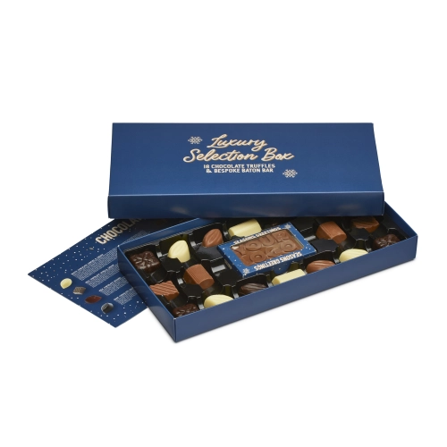 Winter Collection `25 - Selection Box - 18x Chocolate Truffles & Bar