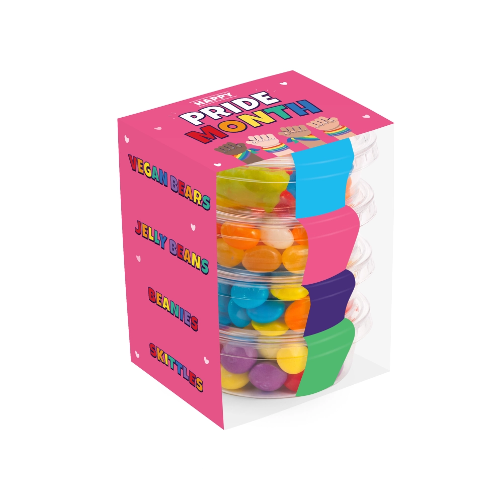 Pride 2026 - Eco Pot Stackers - Sweets Mix
