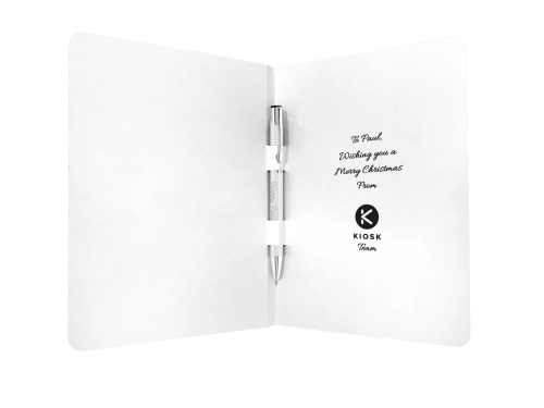 Greeting Card with Electra GRS Recycled Ballpoint Pen