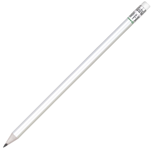 Recycled Paper Pencil with White Eraser
