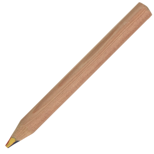 Wooden Pencil with 4 Coloured Leads 