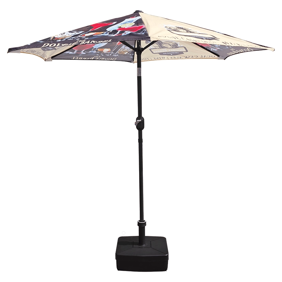 2.3m Round Aluminium Parasol