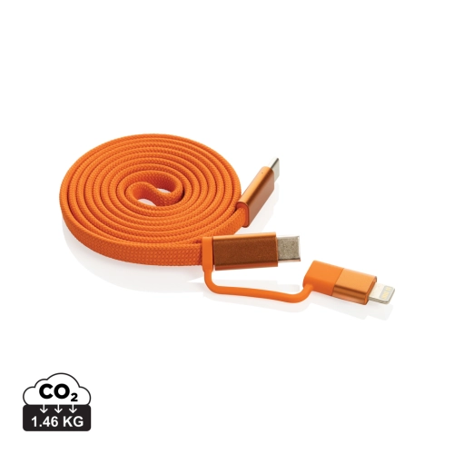 Arc RCS recycled Ultra-thin 60W 2 in 1 magnetic cable