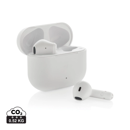 Tunevo RCS recycled plastic wireless earbuds
