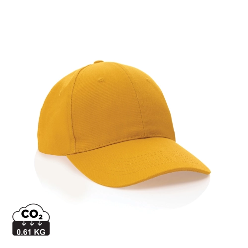 Impact 6 panel 280gr Recycled cotton cap with AWARE™ tracer