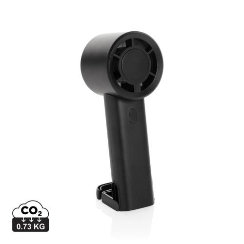 Twist RCS recycled plastic re-chargeable portable fan