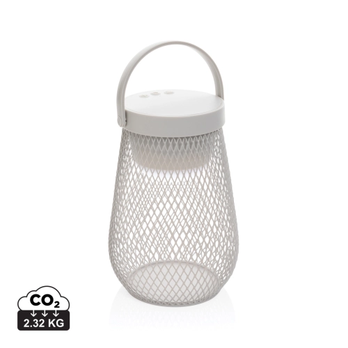 Aurora RCS recycled plastic USB re-chargeable table lamp