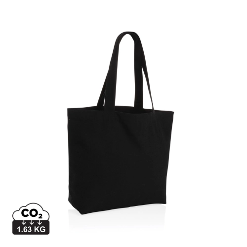 Impact Aware™ 240 gsm rcanvas shopper w/pocket undyed