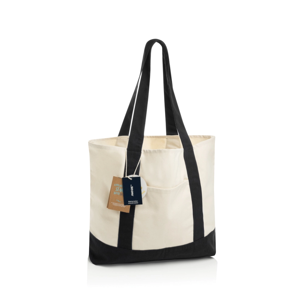 SHOP LOCAL AWARE™ recycled cotton 350gsm Tote bag