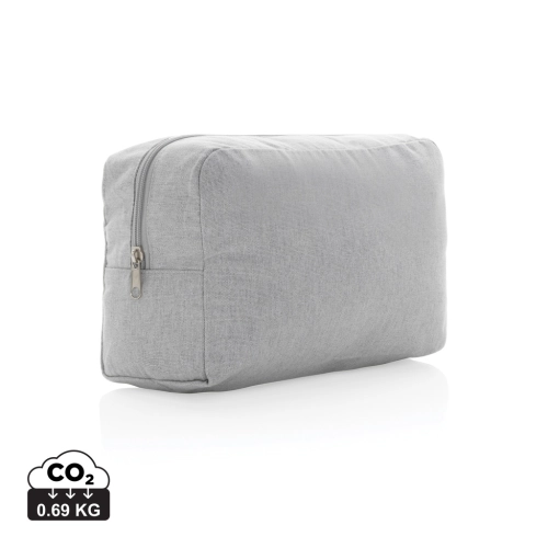 Impact Aware™ 285 gsm rcanvas toiletry bag undyed