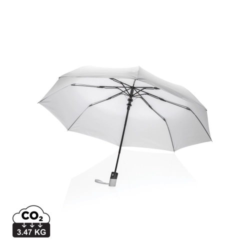 21" Impact AWARE™ RPET 190T mini auto open umbrella