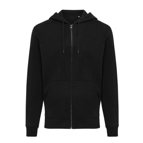 IQONIQ Abisko recycled cotton zip through hoodie