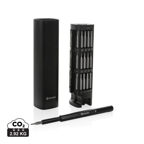 Gear X RCS recycled aluminium precision screwdriver set 46pc