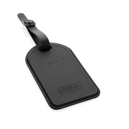 Globefind RCSrPolyester luggage tag with worldwide locating