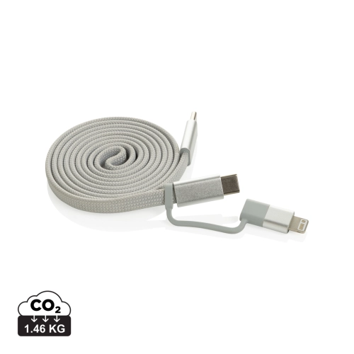 Arc RCS recycled Ultra-thin 60W 2 in 1 magnetic cable