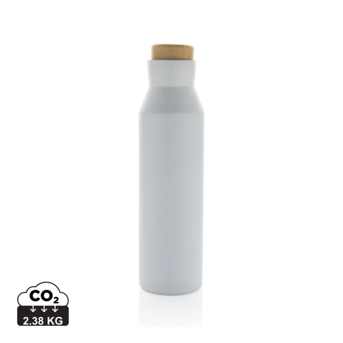 Gaia RCS certified recycled stainless steel vacuum bottle