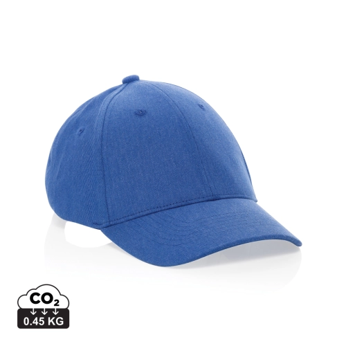 Milo AWARE™ recycled heather 6 panel cap 200gr