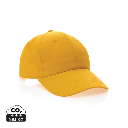 Impact 6 panel 190gr Recycled cotton cap with AWARE™ tracer