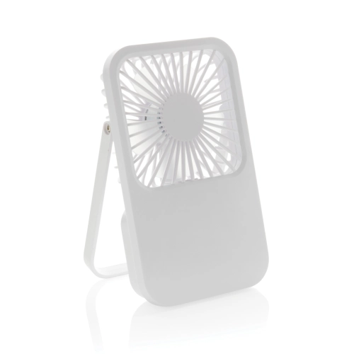 Aervina RCS recycled plastic re-chargeable desk fan