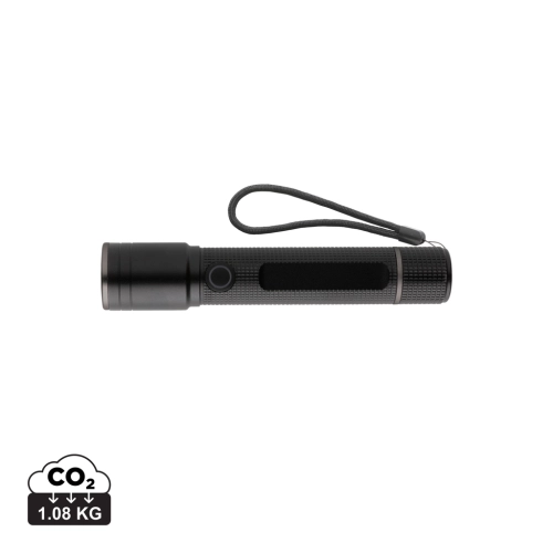 Gear X RCS recycled aluminium USB-rechargeable torch