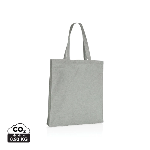 Impact AWARE™ Recycled cotton tote w/bottom 145g