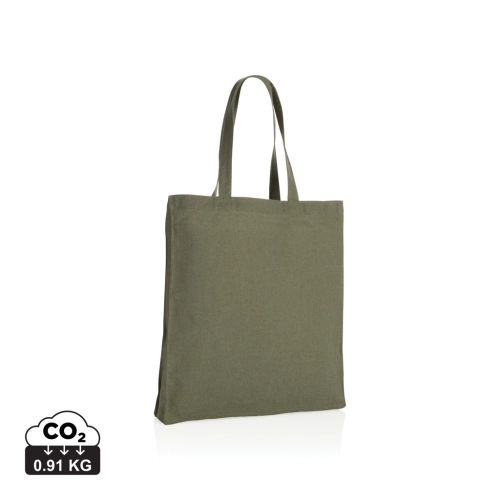 Impact AWARE™ Recycled cotton tote w/bottom 145g