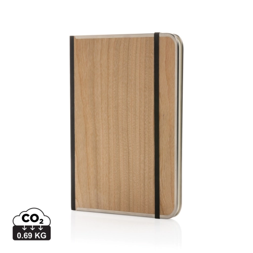 Treeline A5 wooden cover deluxe notebook