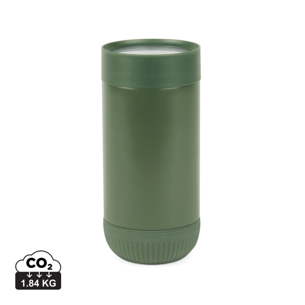 VINGA Erie RCS recycled SS push mug 350 ML