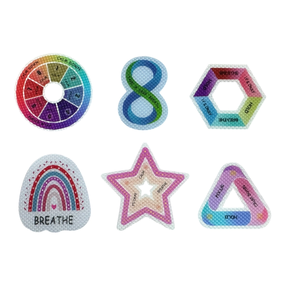 Textured Fidget Strip Stickers | Ross Promotional Products