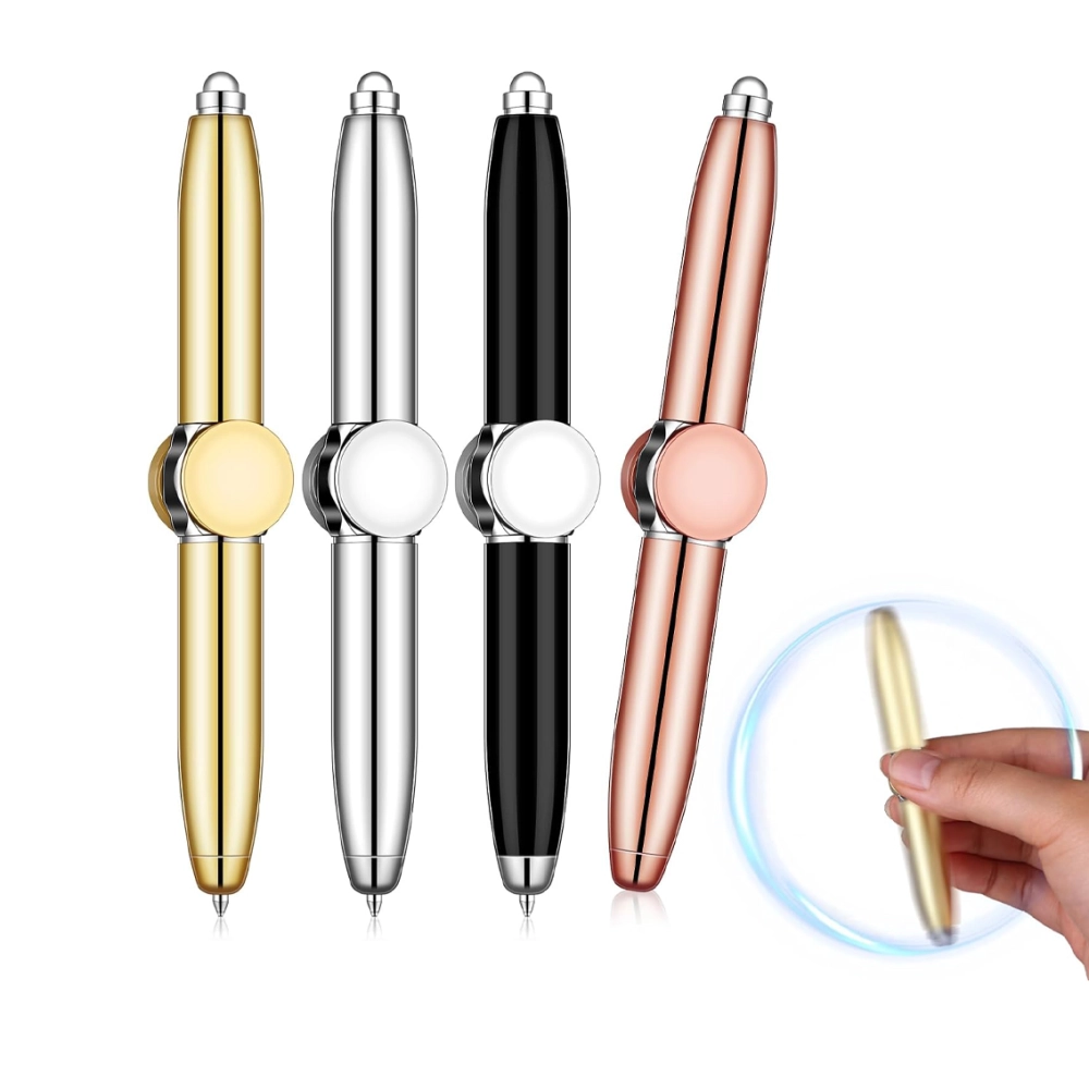 Fidget Spinner Pen with LED Light