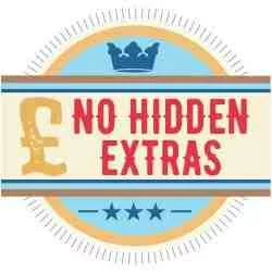 No hidden extras