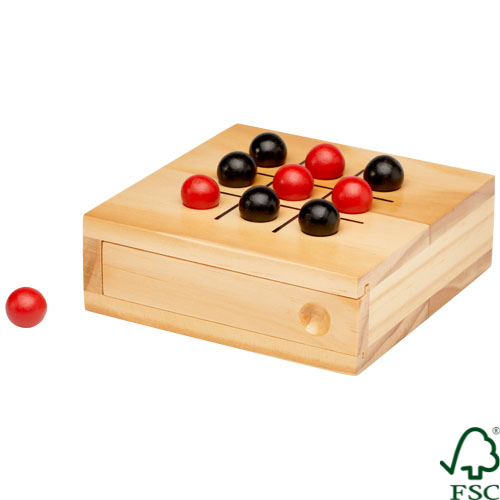 Strobus wooden tic-tac-toe game