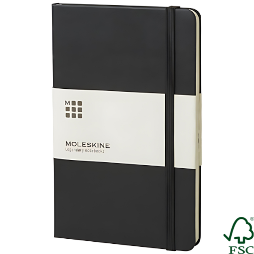 Moleskine Classic M hard cover notebook - ruled