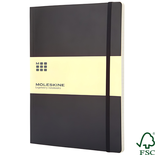 Moleskine Classic XL soft cover notebook - ruled