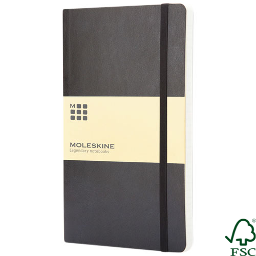 Moleskine Classic L soft cover notebook - squared