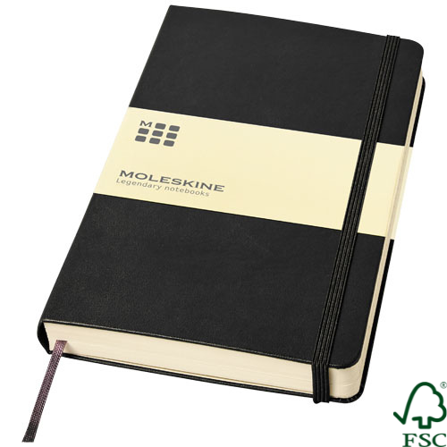 Moleskine Classic Expanded L hard cover notebook - ruled