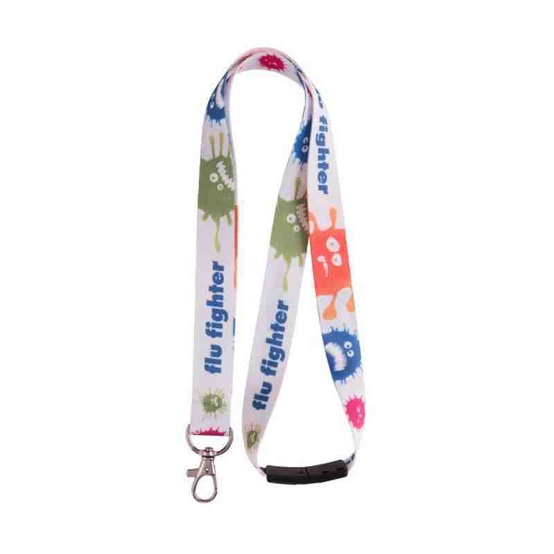 BRITISH MADE 15mm Flat Polyester Dyesublimation Lanyard