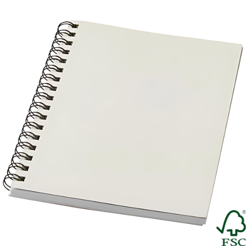 Desk-Mate® A6 colour spiral notebook