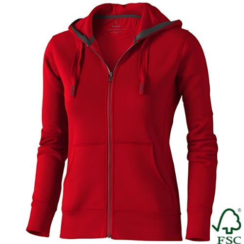 Arora women's full zip hoodie