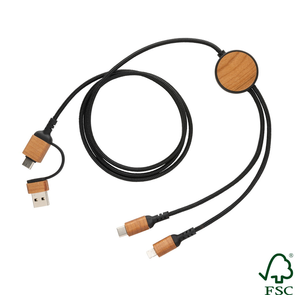 Ohio RCS certified recycled plastic 6-in-1 cable