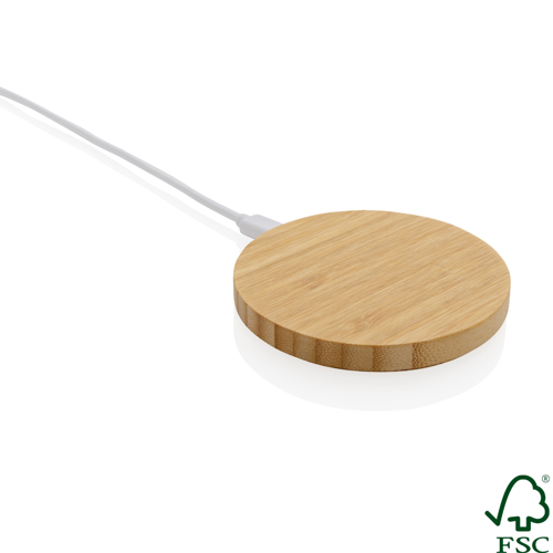 Bamboo 15W wireless charger