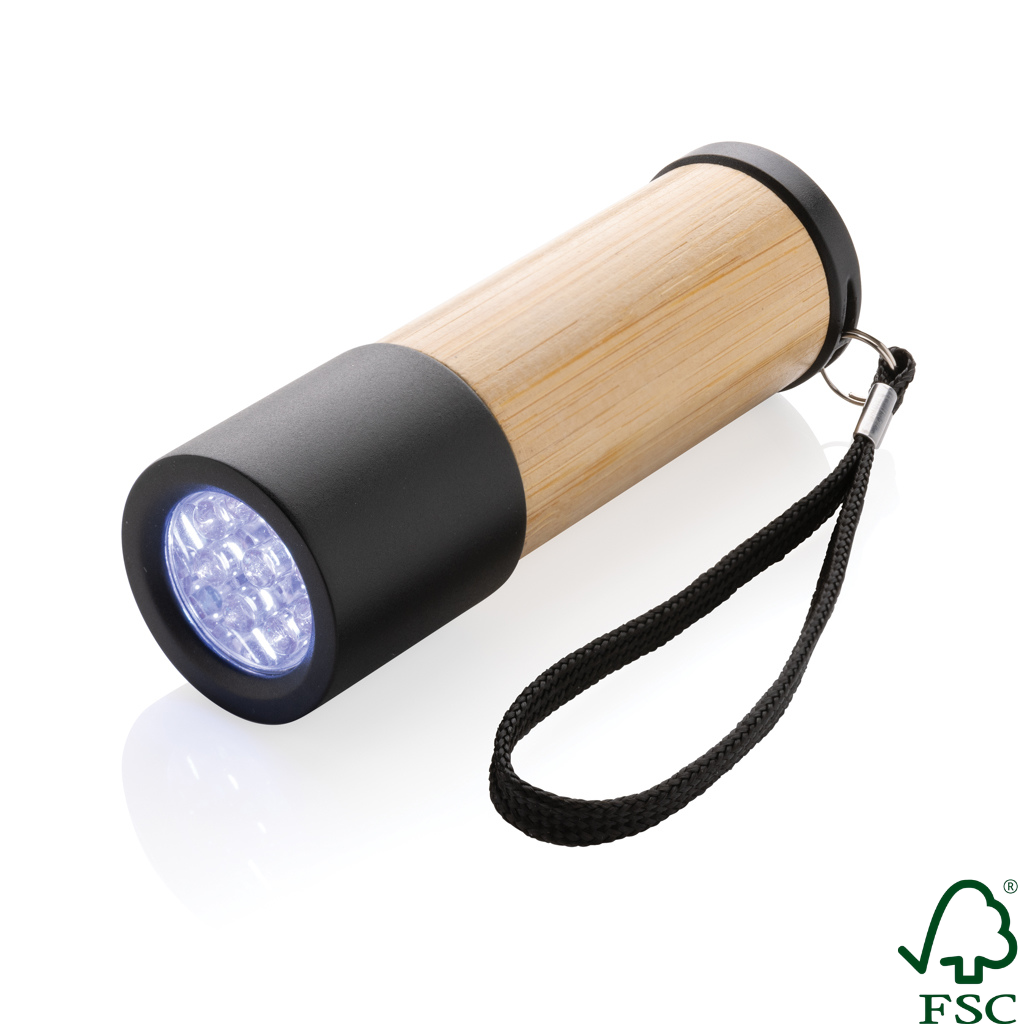 Bamboo and RCS certfied recycled plastic torch