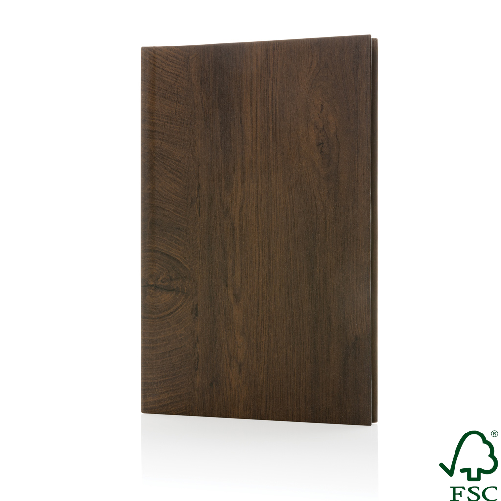 Kavana wood print A5 notebook