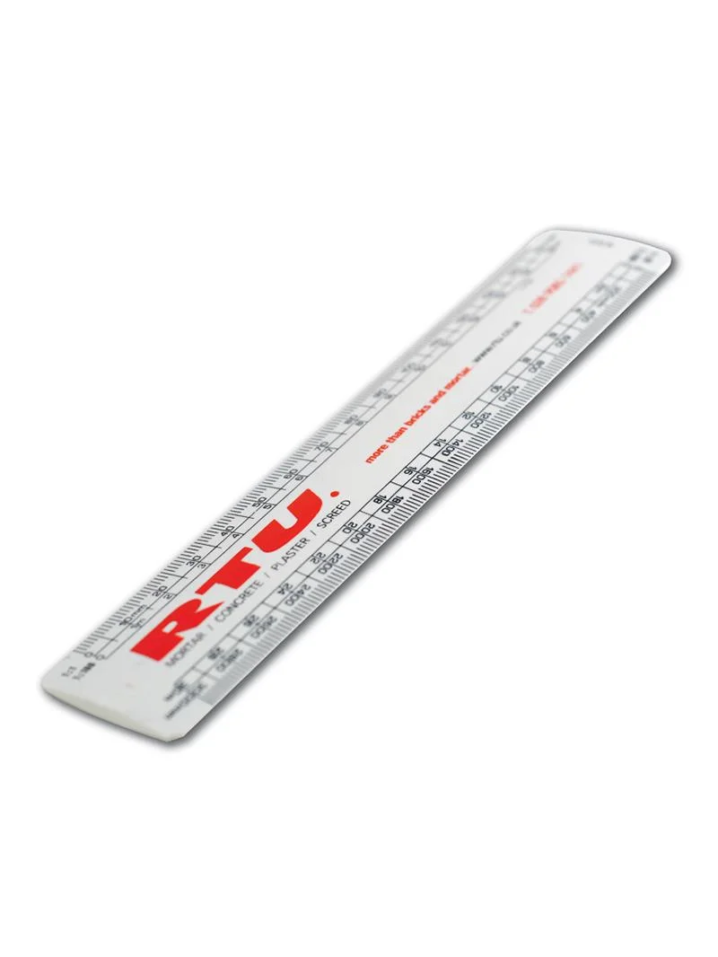 150mm Oval Scale Ruler - Recycled