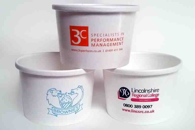 Branded Ice Cream Tubs