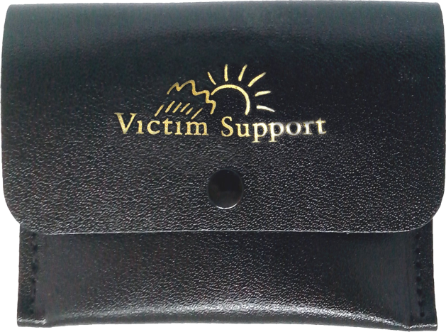 Card Case with Flap and Press Stud