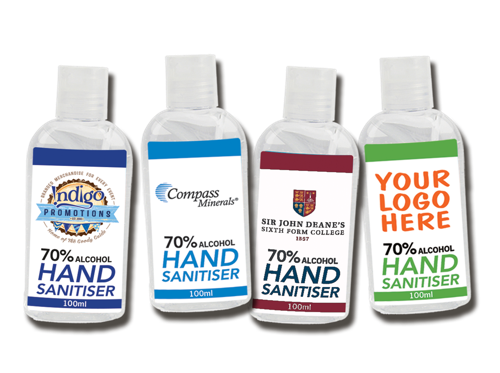 Branded 100ml Hand Sanitiser