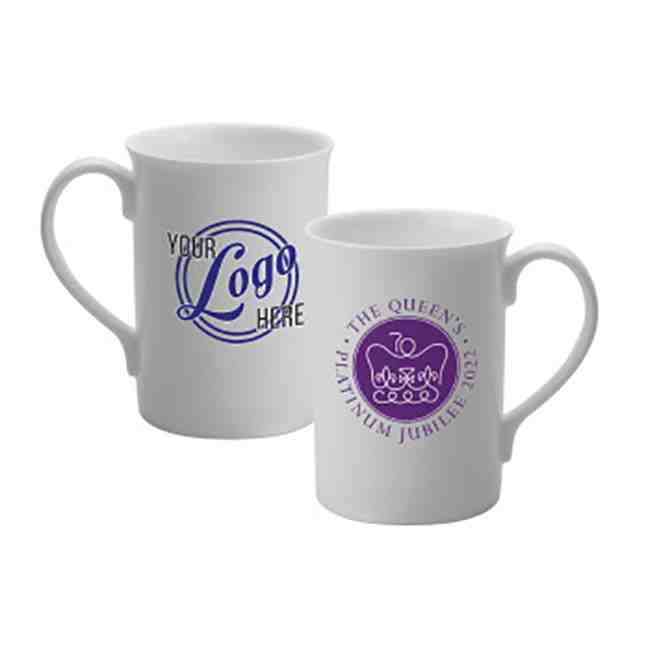 Windsor Trent Bone China Mug In White