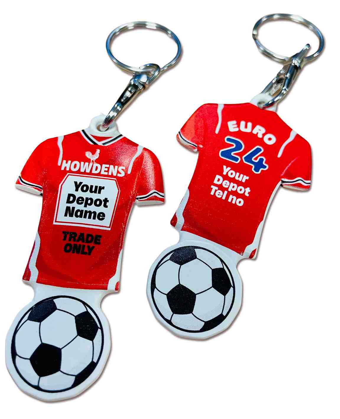 SHIRT SHAPED TROLLEY STICK KEYRING